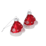 Christbaumschmuck Mütze 5,5 x 4 x 4 cm 2 Stück