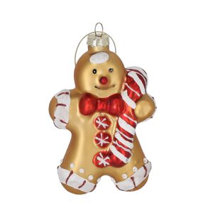 Christbaumschmuck Lebkuchenmann 12 x 8 x 3,5 cm 1 Stück