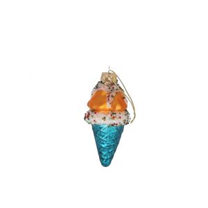 Christbaumschmuck Eiswaffel 12,5 x 6 x 6 cm 1 Stück