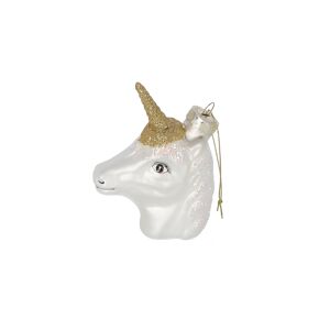 Christbaumschmuck Einhorn 11 x 8 x 4 cm 1 Stück