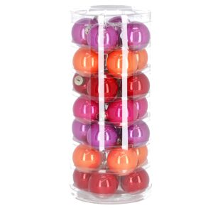 Christbaumkugeln 'Party Time' bunt Ø 4,5 cm 28 Stück