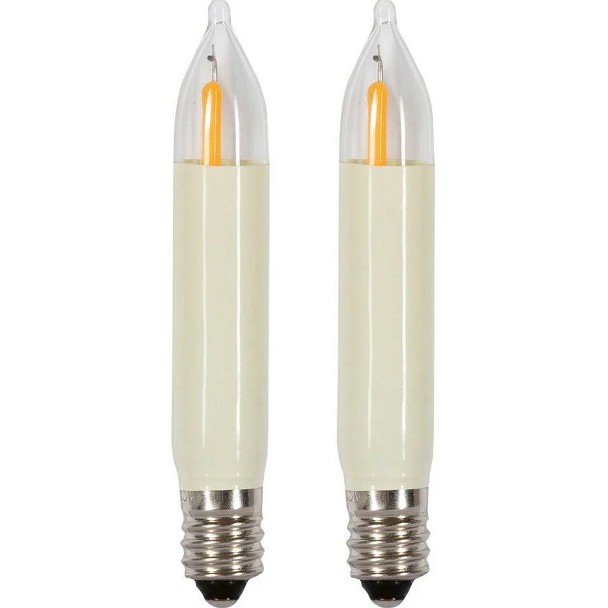 LED-Kleinschaftkerzen E10 0,2 W 23 V 2 Stück