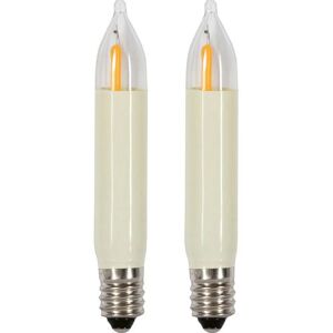 LED-Kleinschaftkerzen E10 0,2 W 23 V 2 Stück