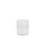 Verkleinertes Bild von Teelichthalter weiß/grau gefrostet 10 cm