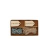 Geschenkband und Geschenkanhänger "Handmade with Love"