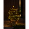 Kleiner Tannenbaum mit Lichterkette