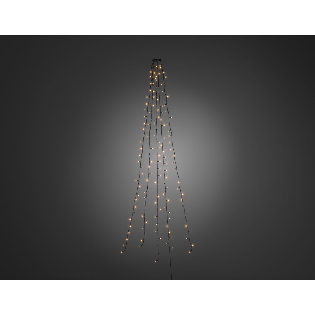 Baummantel mit 150 bernsteinfarbenen LEDs