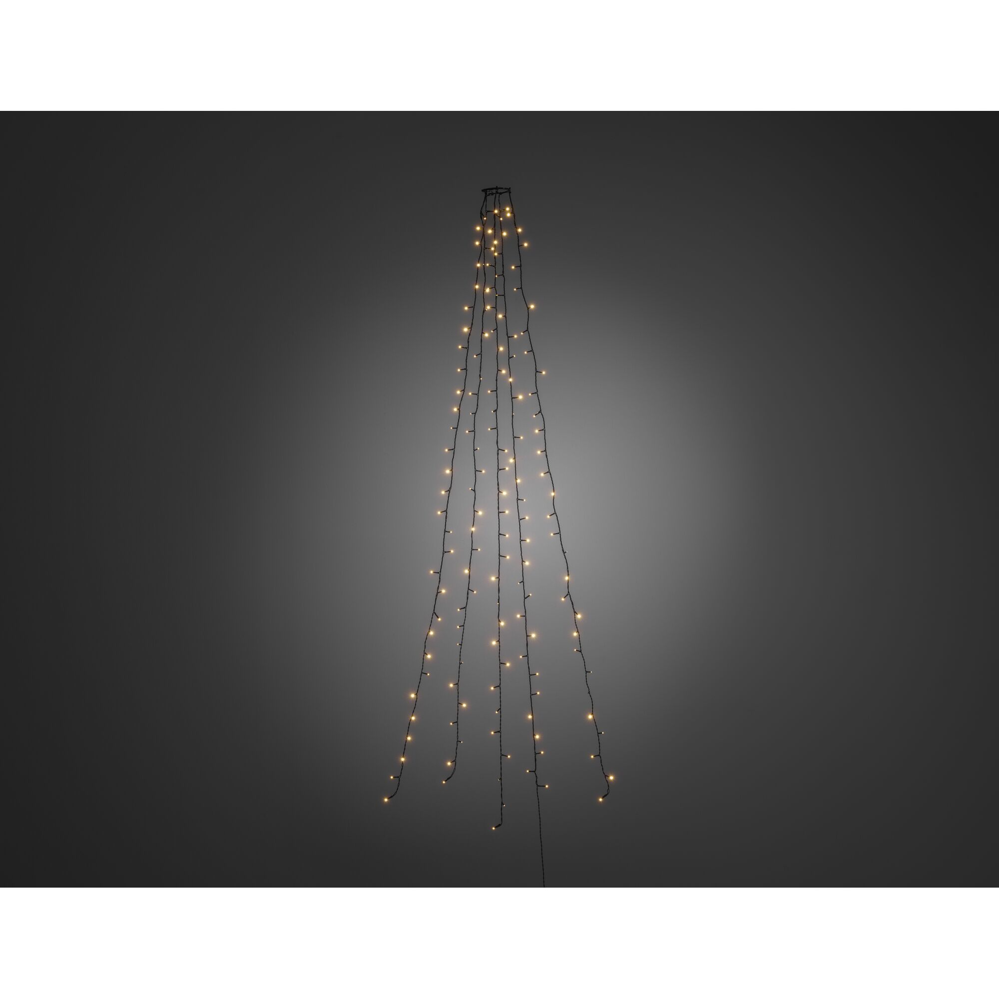 Baummantel mit 150 bernsteinfarbenen LEDs