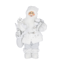 Verkleinertes Bild von Dekofigur 'Weihnachtsmann' weiß/silberfarben 37 cm