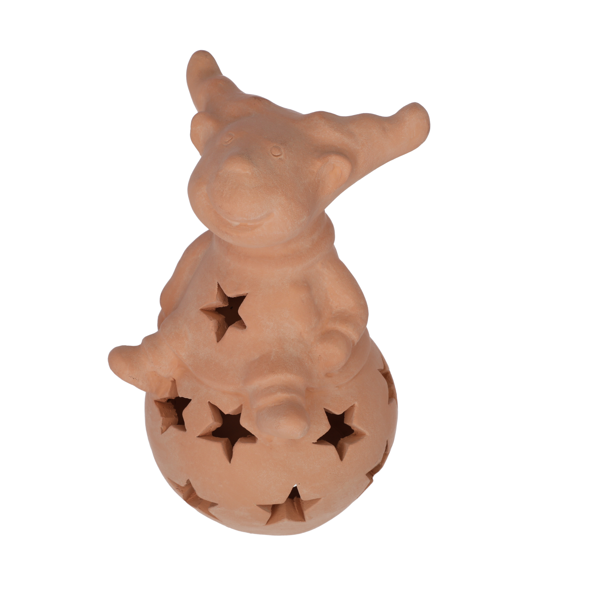 Deko-Kugel mit Elch 30 cm