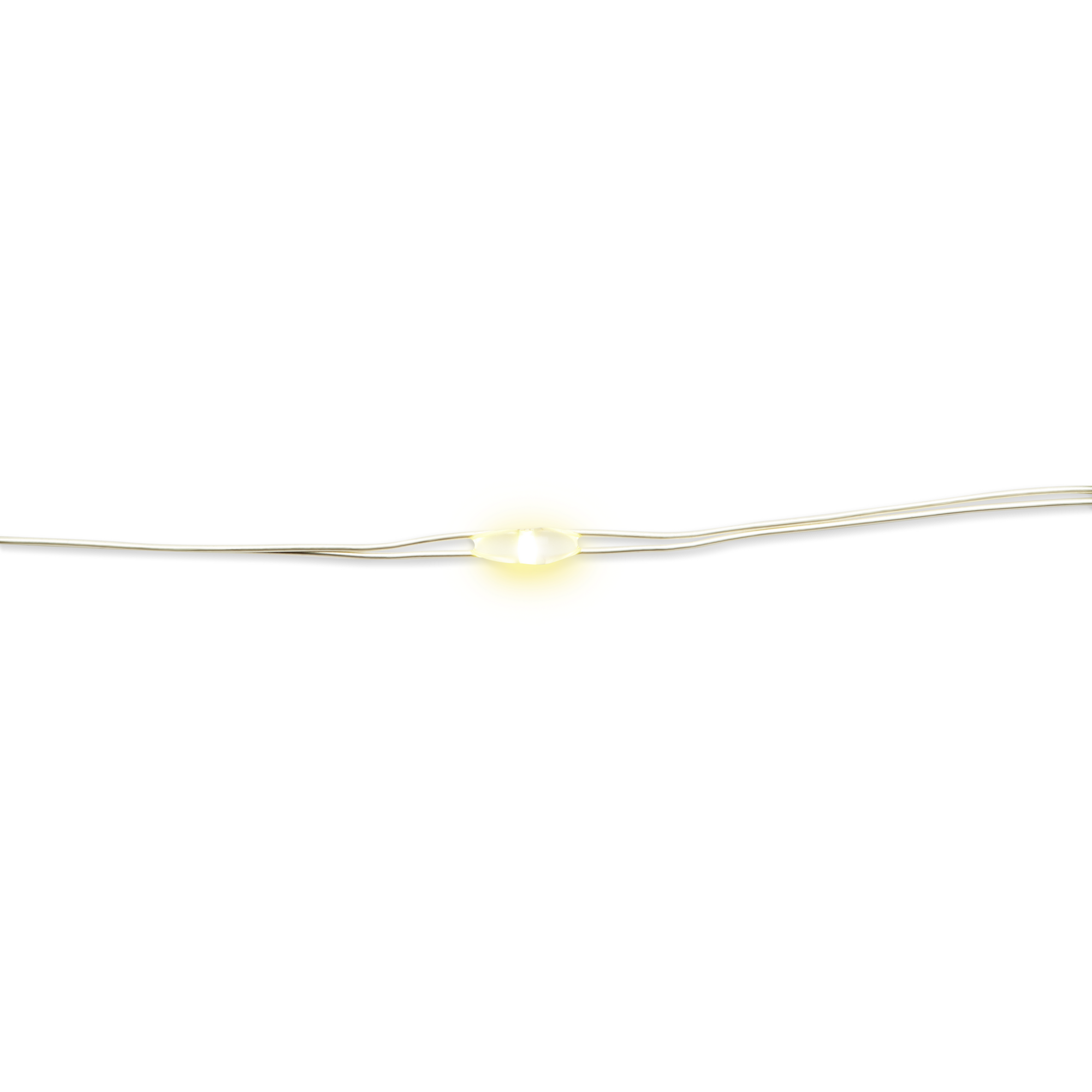 LED-Lichterdraht 640 LEDs warmweiß 190 cm