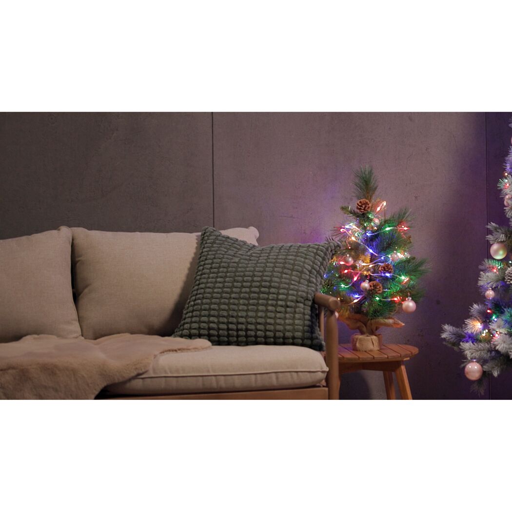 LED-Lichterkette 180 LEDs bunt 1340 cm