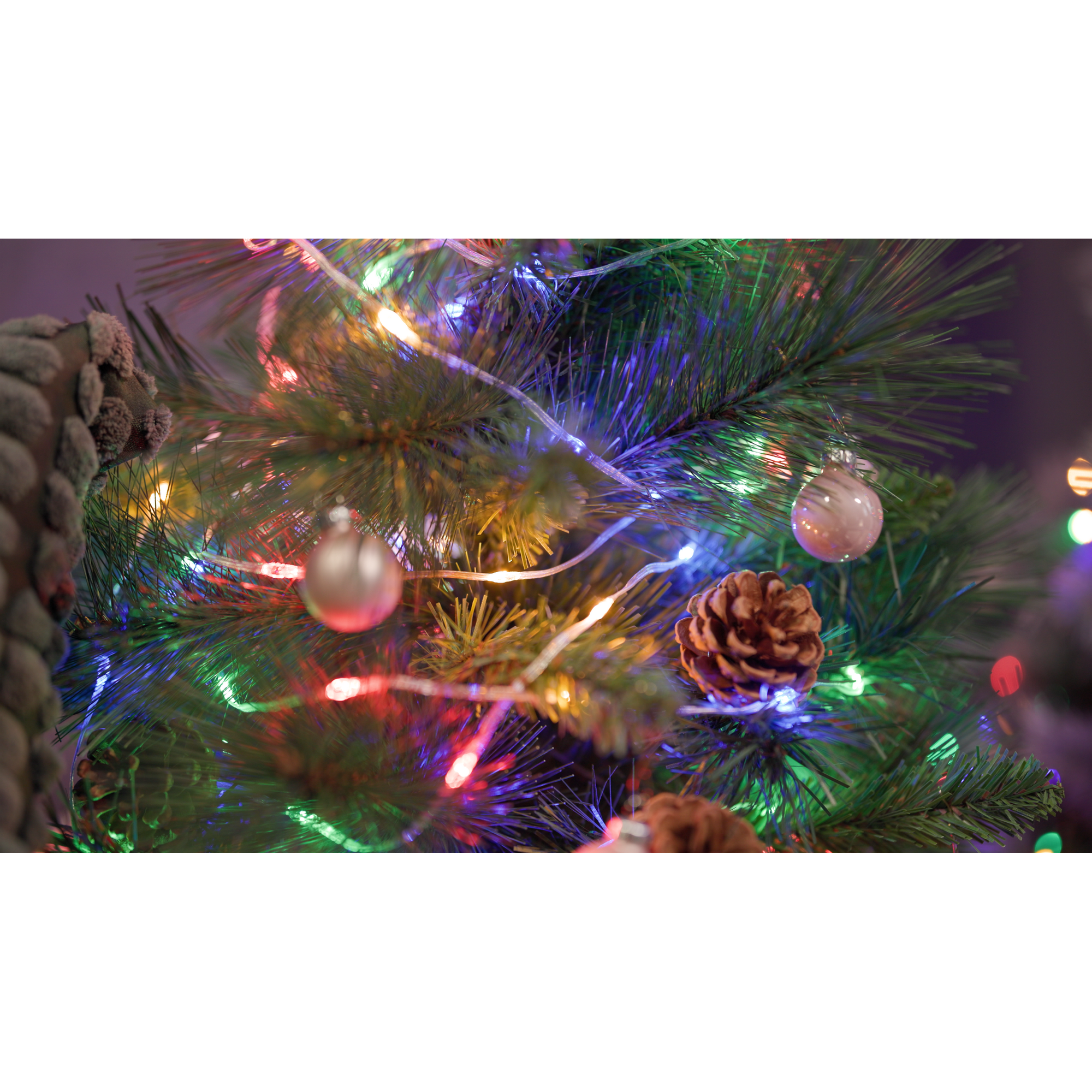 LED-Lichterkette 180 LEDs bunt 1340 cm