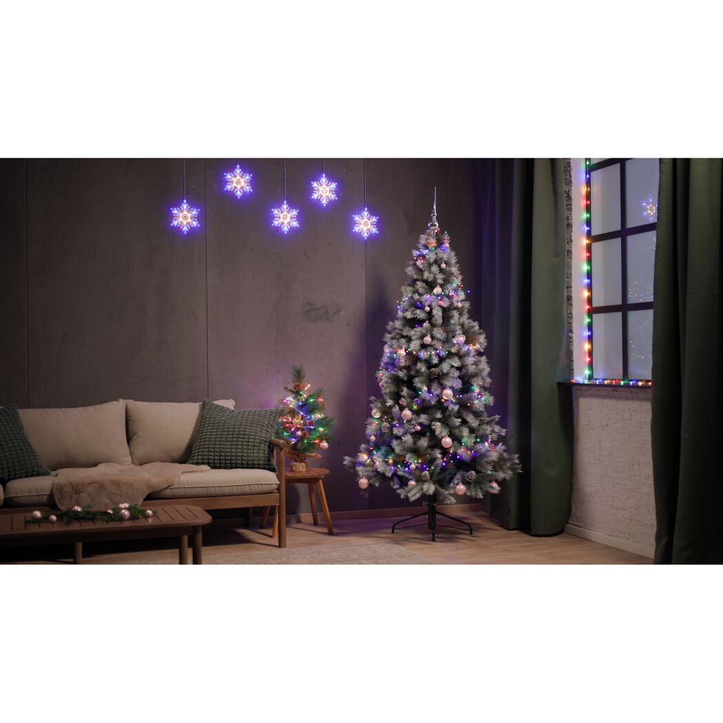 LED-Lichterkette 180 LEDs bunt 1340 cm