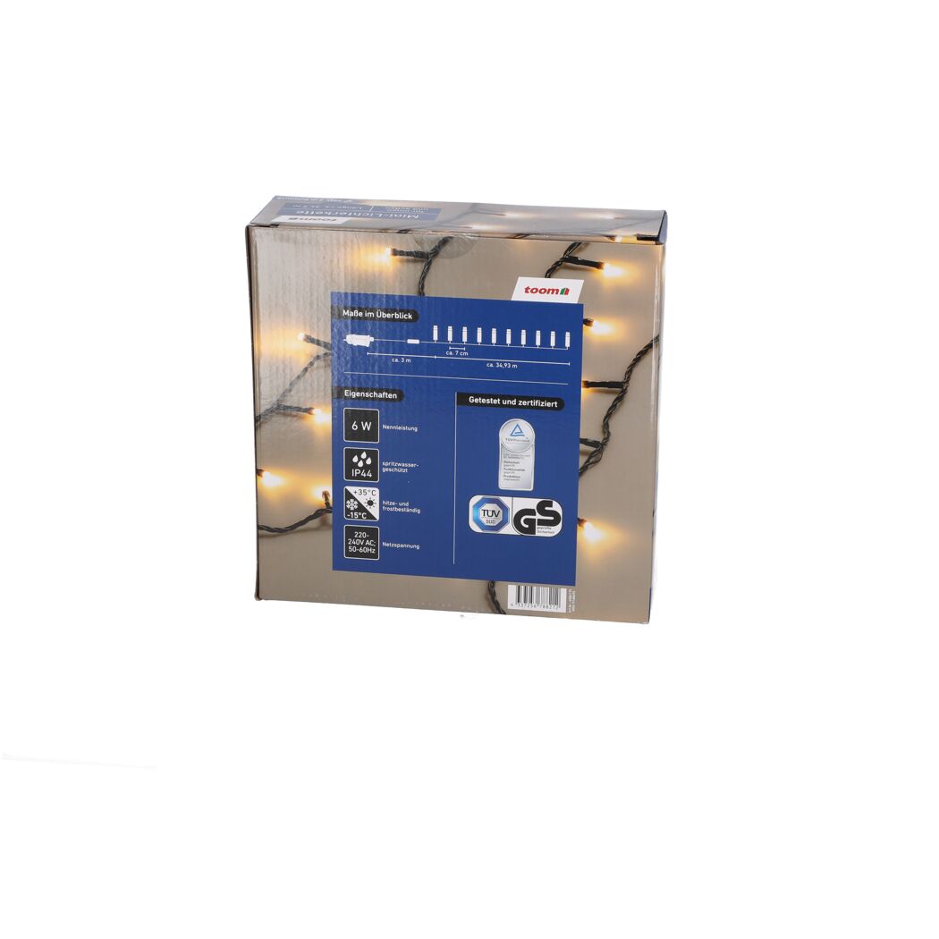 Lichterkette in Verpackung