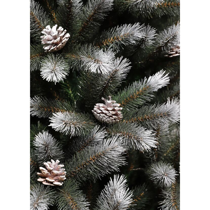 Künstlicher Weihnachtsbaum mit Zapfen