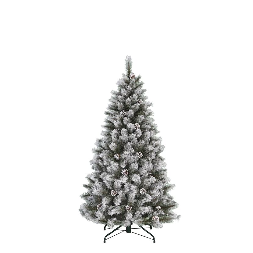 Künstlicher Tannenbaum mit Kunstschnee
