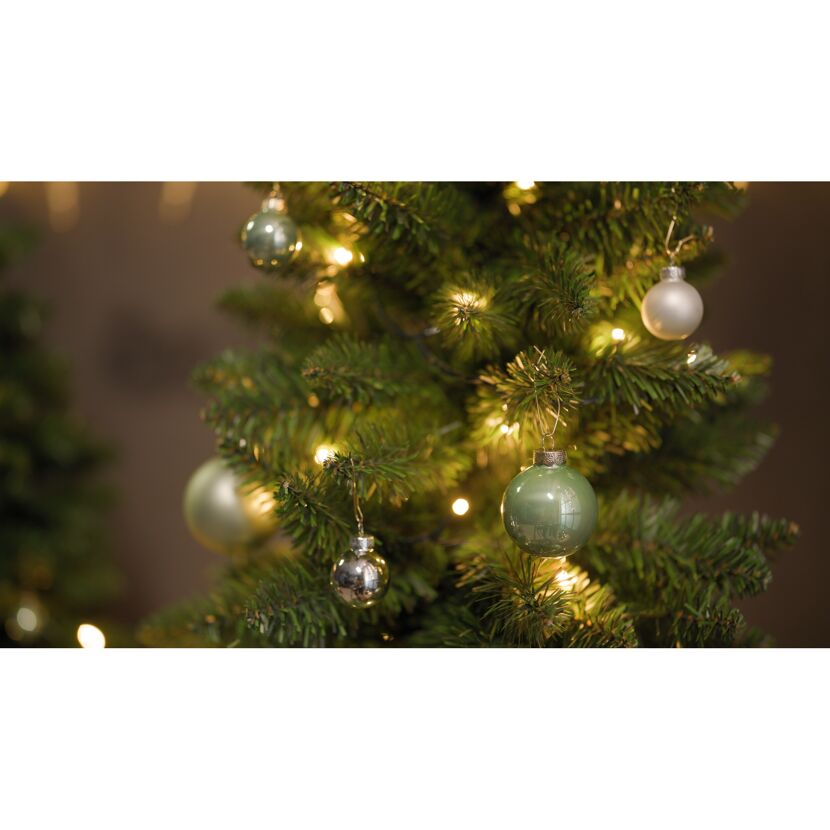 Künstlicher Weihnachtsbaum 'Heavenly' dunkelgrün 155 cm