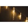 LED-Lichtervorhang Eiszapfen 32 LEDs warmweiß 470 cm
