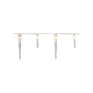 LED-Lichtervorhang Eiszapfen 32 LEDs warmweiß 470 cm