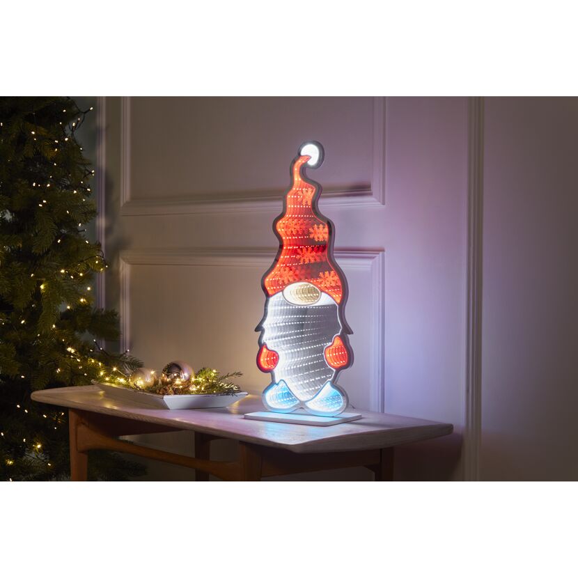 LED-Wichtel mit Timer 56 cm 109 LEDs