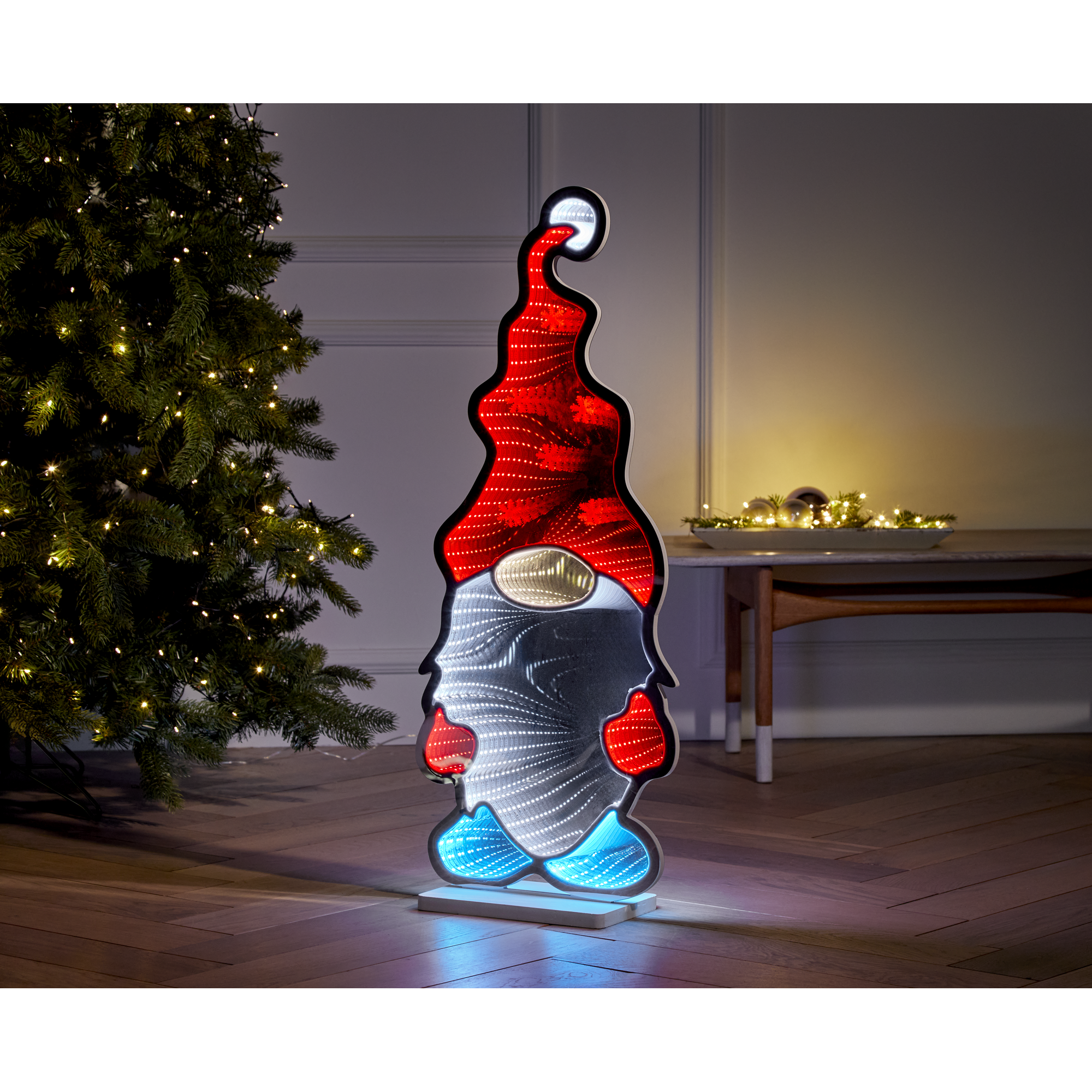 LED-Wichtel mit Timer 85 cm 109 LEDs