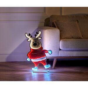 LED-Dekofigur Elch 126 LEDs 56 cm