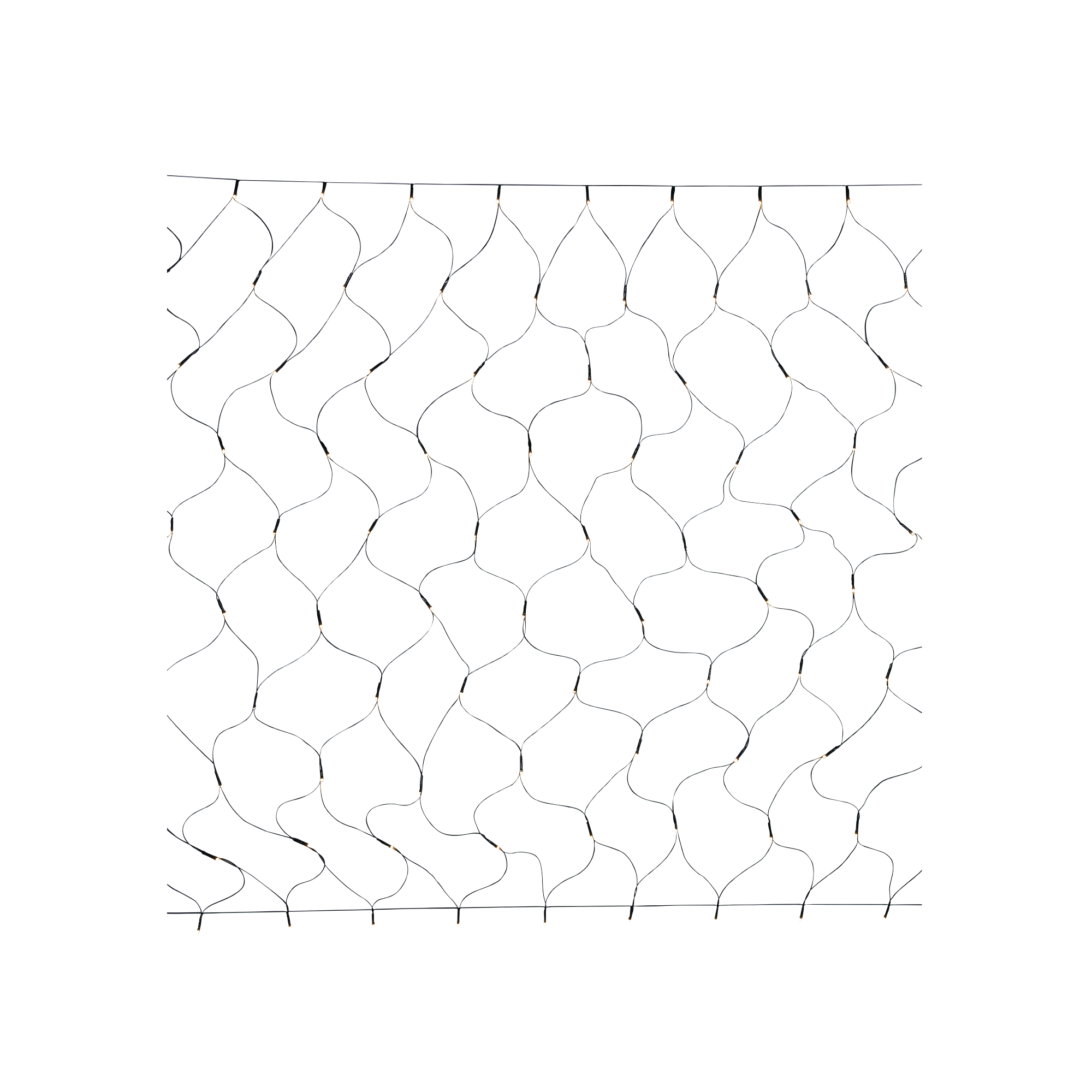 LED-Lichternetz 180 LEDs warmweiß 200 x 200 cm
