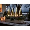LED-Spiralbaum-Set 80 LED 50 cm 4 Stück