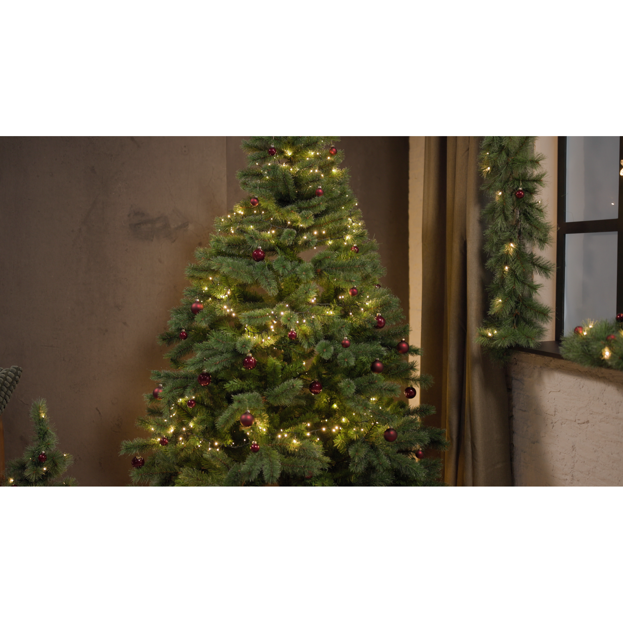 LED-Micro-Lichterkette 580 LEDs bunt 1450 cm