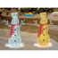 LED-Schneemann 100 LEDs kaltweiß/warmweiß einstellbar mit Timer