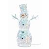 LED-Schneemann 100 LEDs kaltweiß/warmweiß Ø 54 x 120 cm