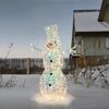 LED-Schneemann 100 LEDs kaltweiß/warmweiß Ø 54 x 120 cm