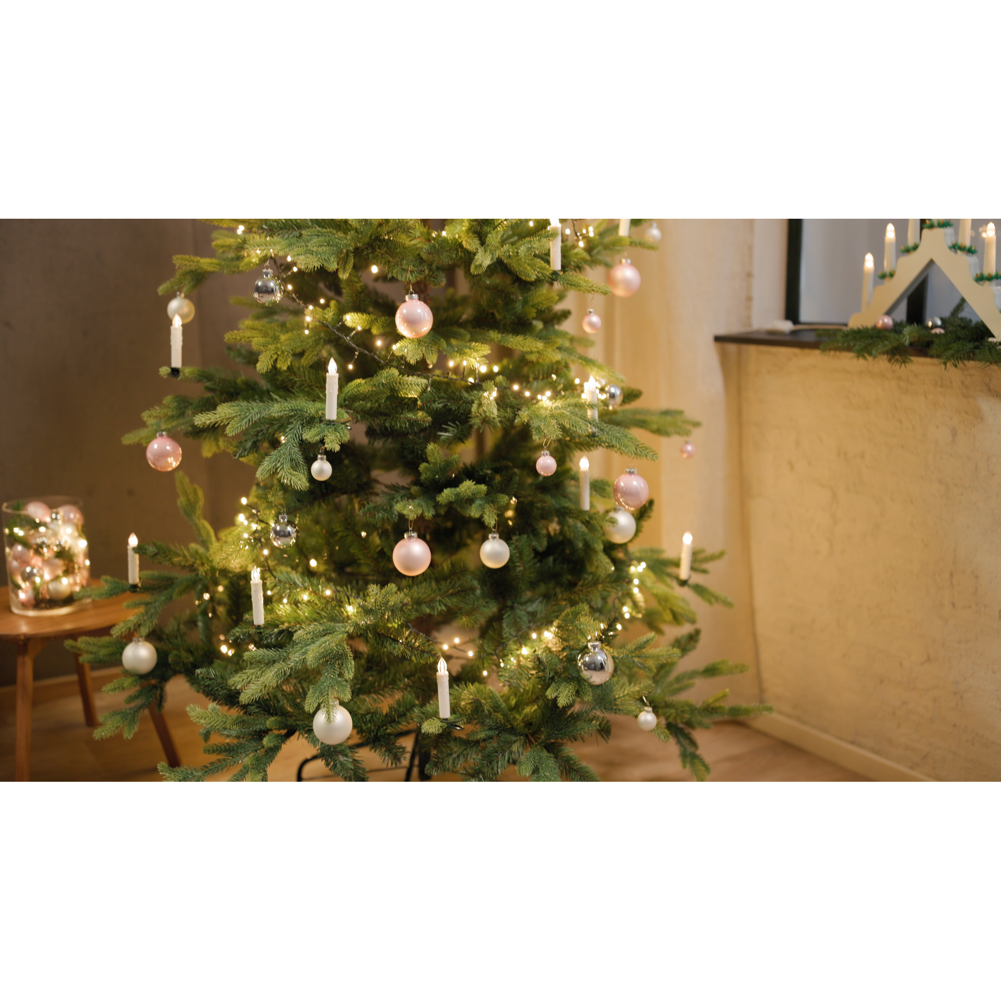Künstlicher Weihnachtsbaum 'Fernie' dunkelgrün 155 cm