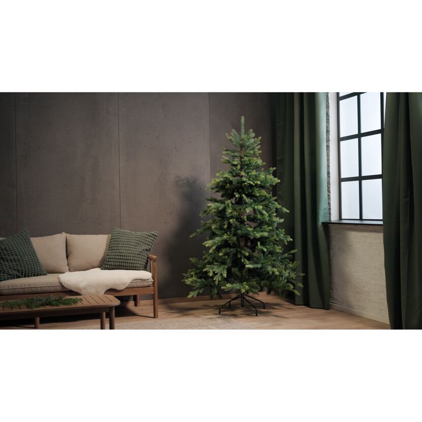 Künstlicher Weihnachtsbaum 'Fernie' dunkelgrün 155 cm