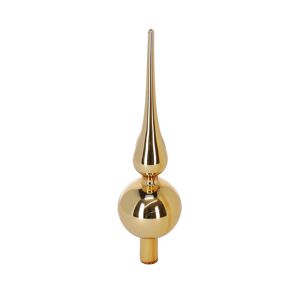 Christbaumspitze goldfarben 28 cm 1 Stück