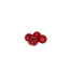 Christbaumschmuck rot Ø 3 cm 24 Stück