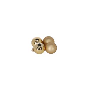 Christbaumschmuck goldfarben Ø 3 cm 24 Stück