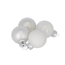 Christbaumschmuck weiß Ø 3 cm 24 Stück