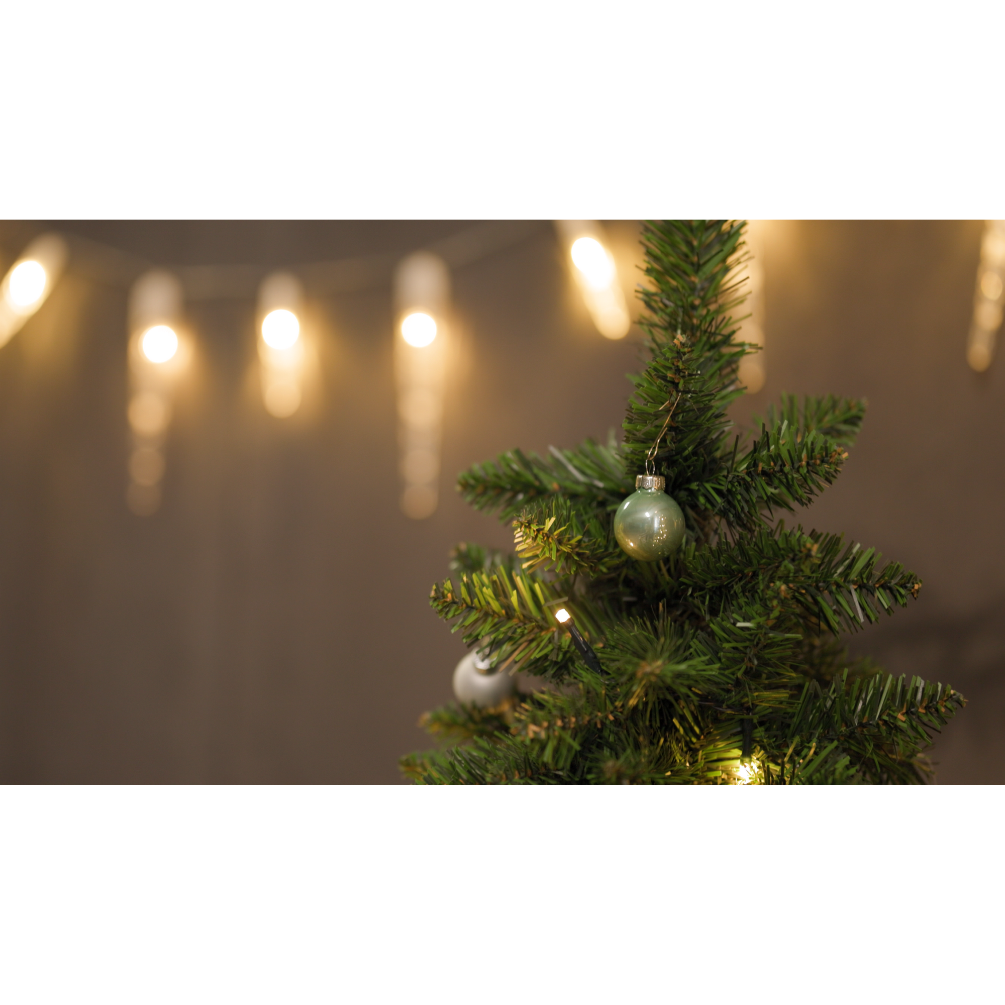 Christbaumschmuck mintgrün Ø 3 cm 24 Stück