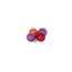 Christbaumschmuck orange/pink/lila/rot Ø 3 cm 24 Stück