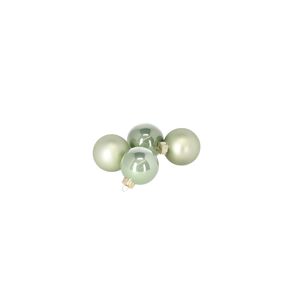 Christbaumschmuck mintgrün Ø 4,5 cm 24 Stück