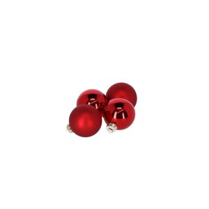 Christbaumschmuck rot Ø 5,7 cm 24 Stück