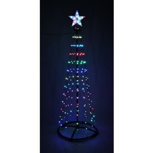 LED-Baum schwarz Ø 50 x 150 cm