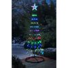 LED-Baum schwarz Ø 50 x 150 cm