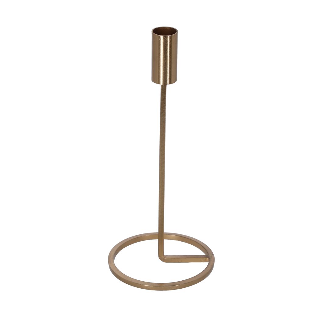 Kerzenhalter goldfarben 25 cm