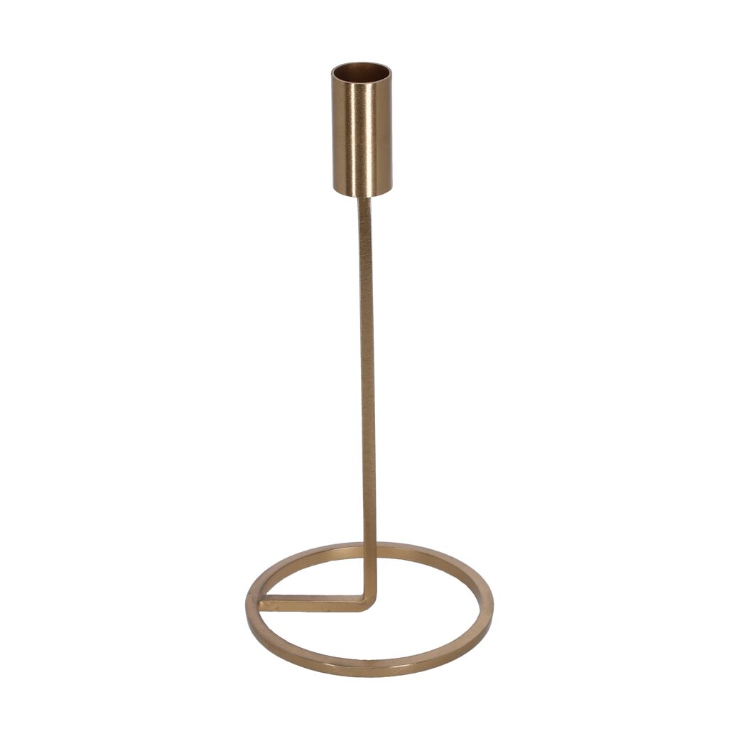 Kerzenhalter goldfarben 25 cm
