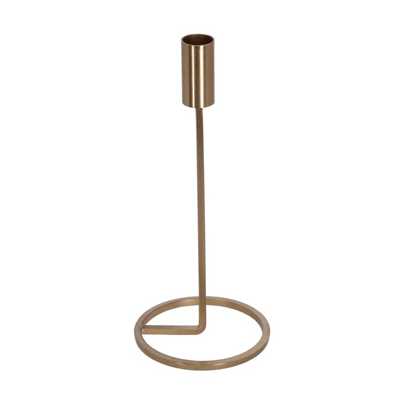 Kerzenhalter goldfarben 25 cm