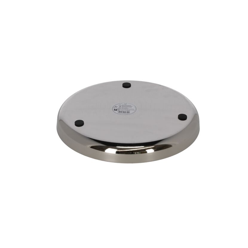 Dekoteller silbern Ø 30 cm