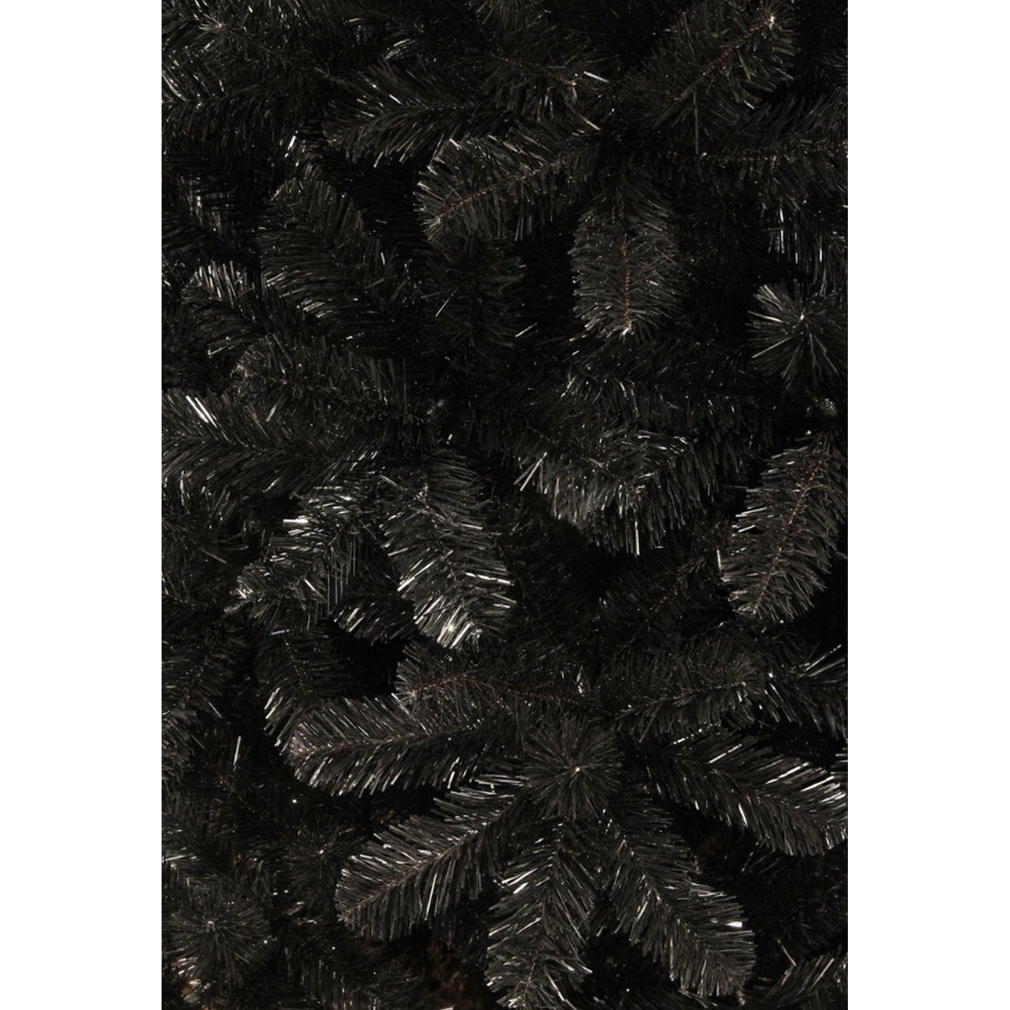 Künstlicher Weihnachtsbaum 'Tuscan' schwarz Ø 109 x 185 cm